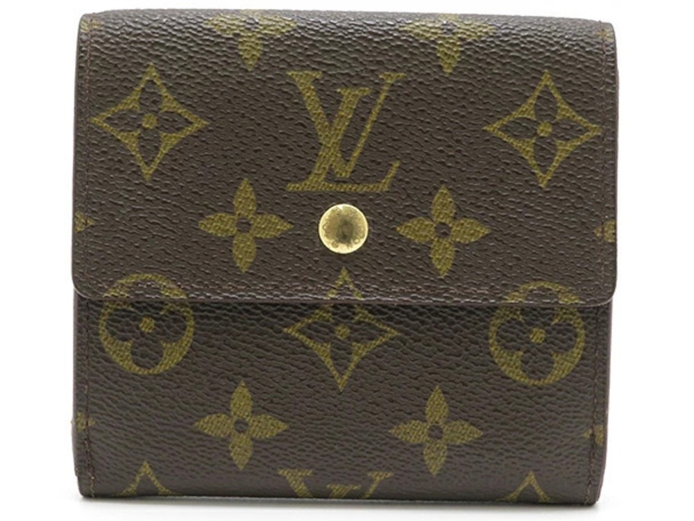 LOUIS VUITTON Portemonnaie Wallet Billet Carte Credit Card Monogram